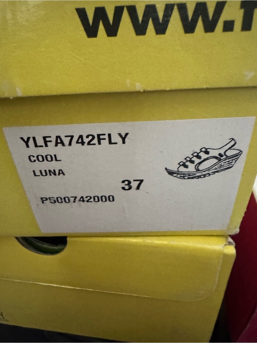 Fly London Cool Luna Wedges in Yellow and White (Size 37)